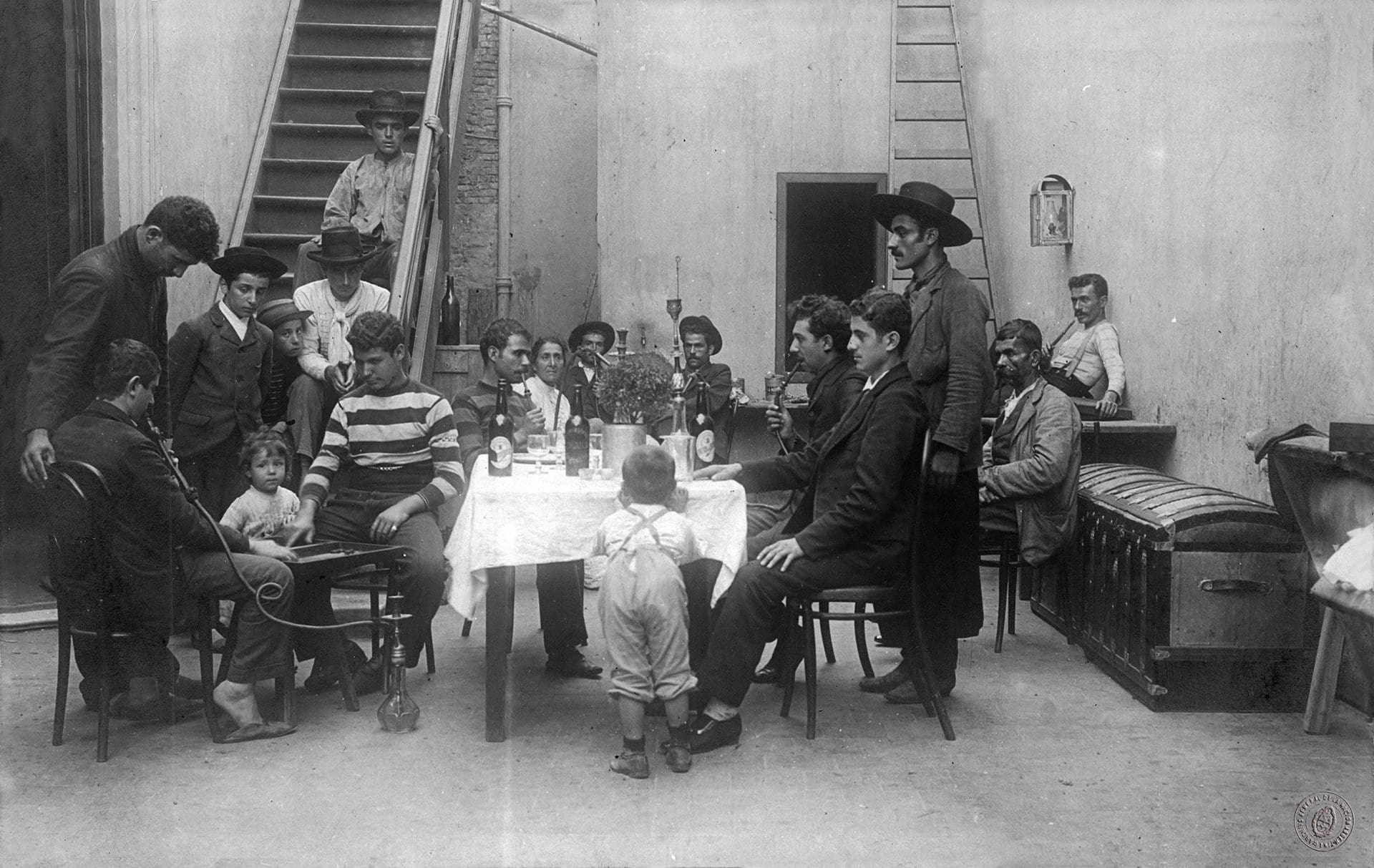Inmigrantes árabes en Buenos Aires 1902
