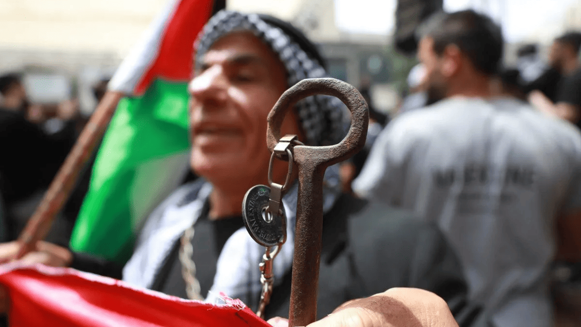 Llave del derecho al retorno palestino